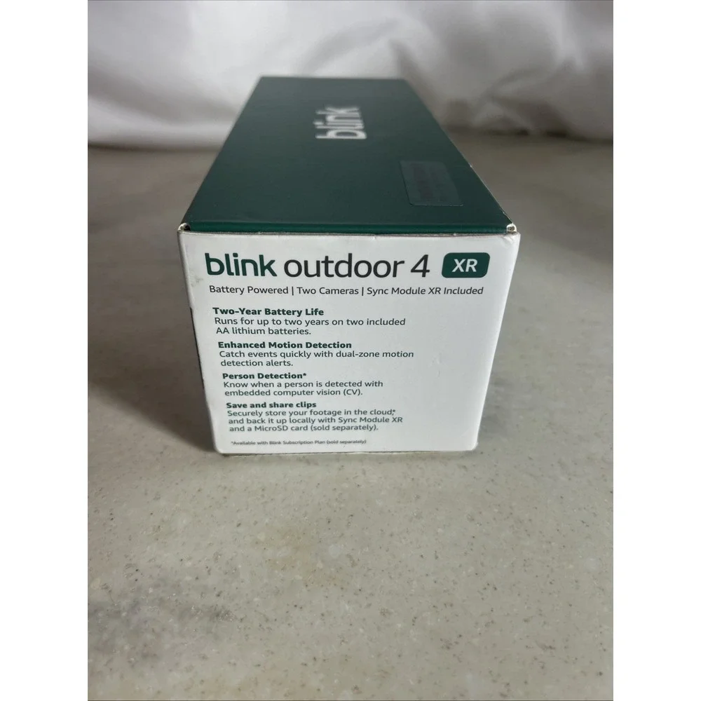 Blink Outdoor 4 XR Two Camera System w/Sync Module New Factory 2 Camera
